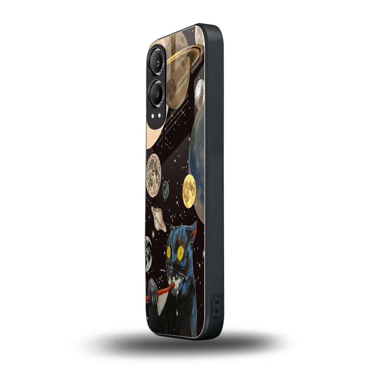 Galactic Purr oneplus nord ce 4 lite mobile cover | shockproof glass phone case