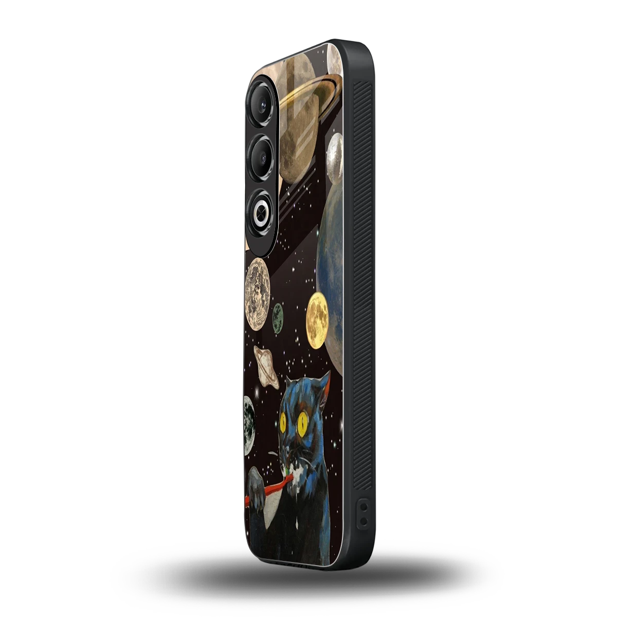 Galactic Purr oneplus nord ce 4 mobile cover | shockproof glass phone case