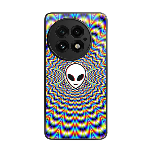 Galactic Vibes back phone cover | glass case for oneplus 13