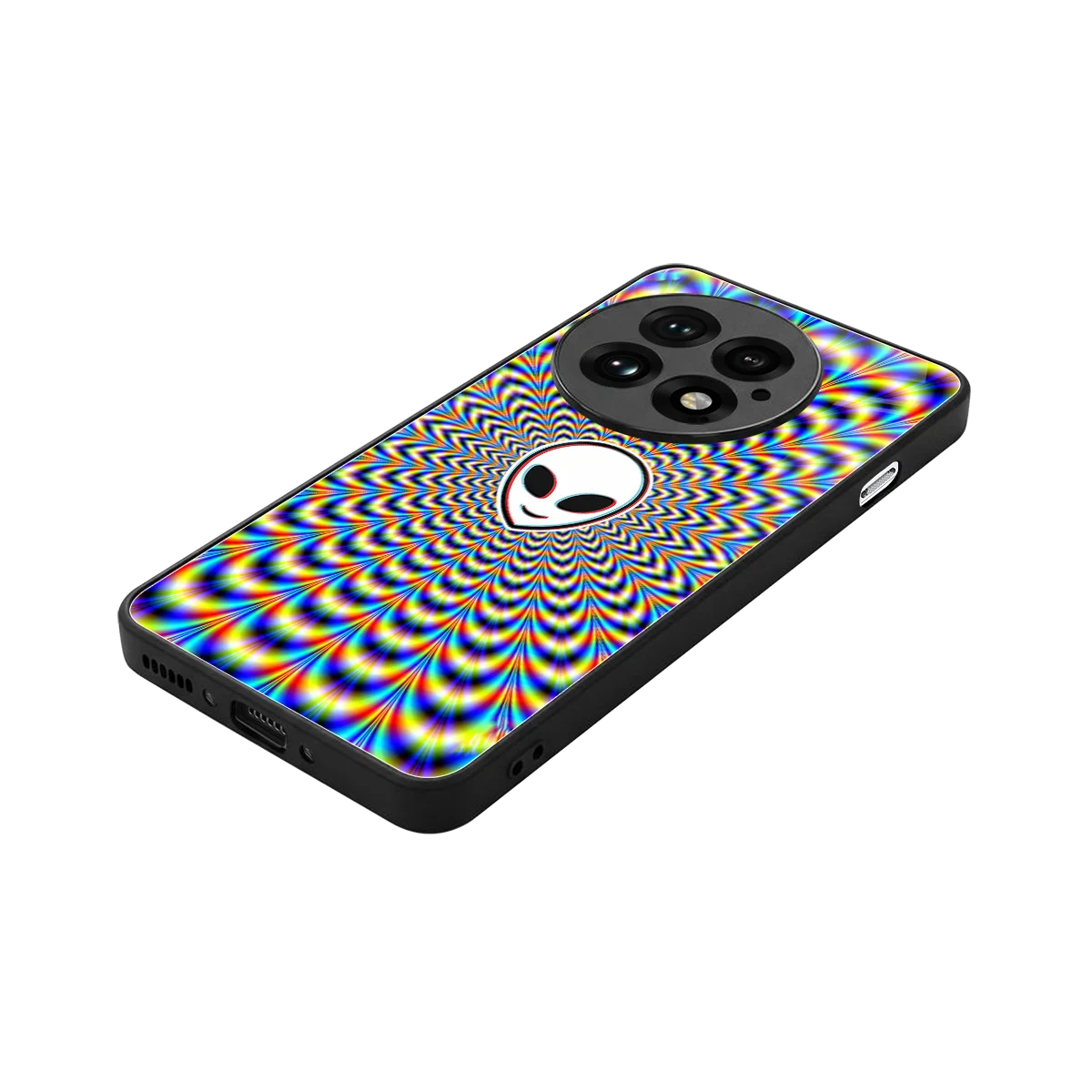 Galactic Vibes stylish phone case for oneplus 13 | glossy glass and slim fit