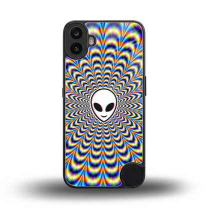 Galactic Vibes back phone cover | glass case for cmf nothing phone 1