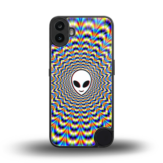 Galactic Vibes back phone cover | glass case for cmf nothing phone 1