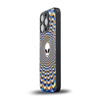 Galactic Vibes iphone 13 pro mobile cover | shockproof glass phone case