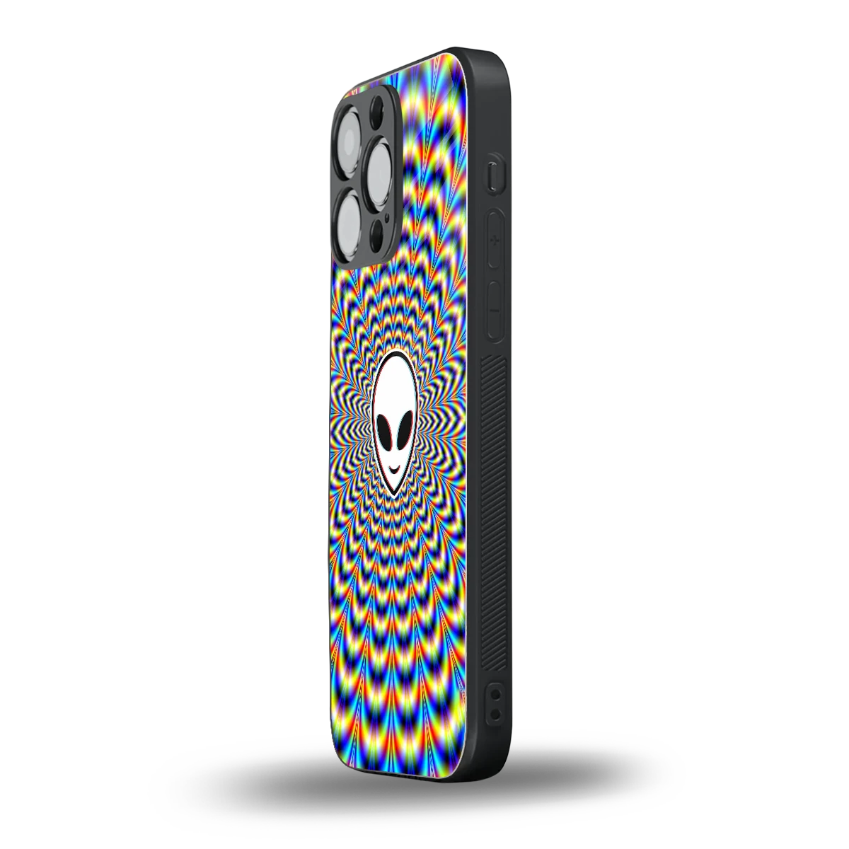 Galactic Vibes iphone 15 pro max mobile cover | shockproof glass phone case