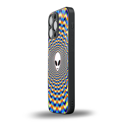 Galactic Vibes iphone 15 pro max mobile cover | shockproof glass phone case
