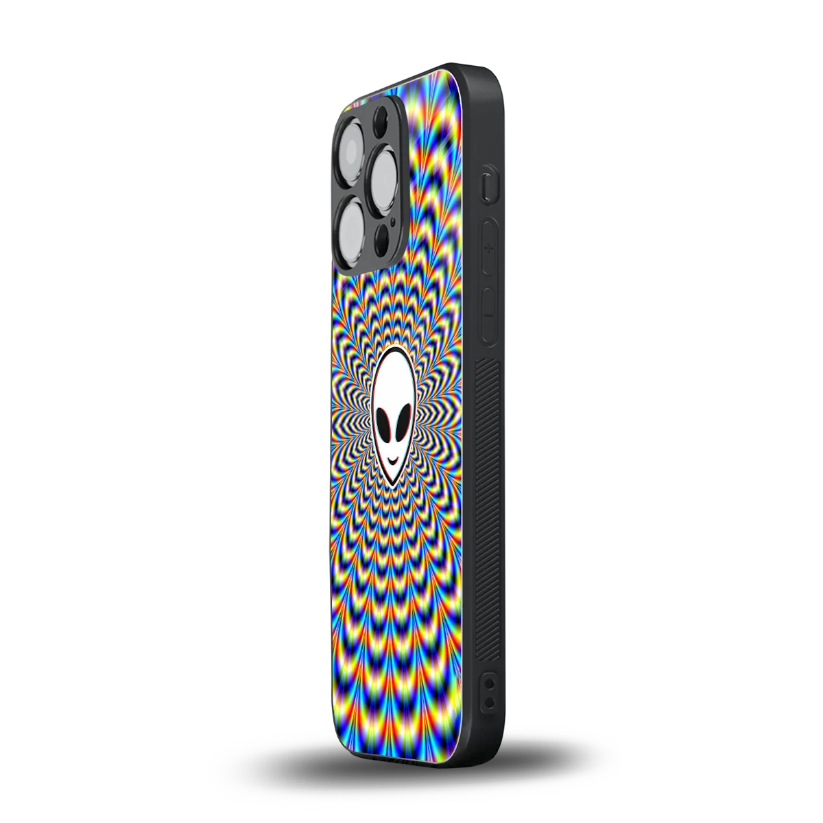 Galactic Vibes iphone 16 pro mobile cover | shockproof glass phone case