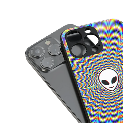 Galactic Vibes stylish phone case for iphone 13 pro | glossy glass and slim fit