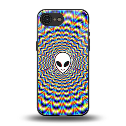 Galactic Vibes back phone cover | glass case for iphone 16e