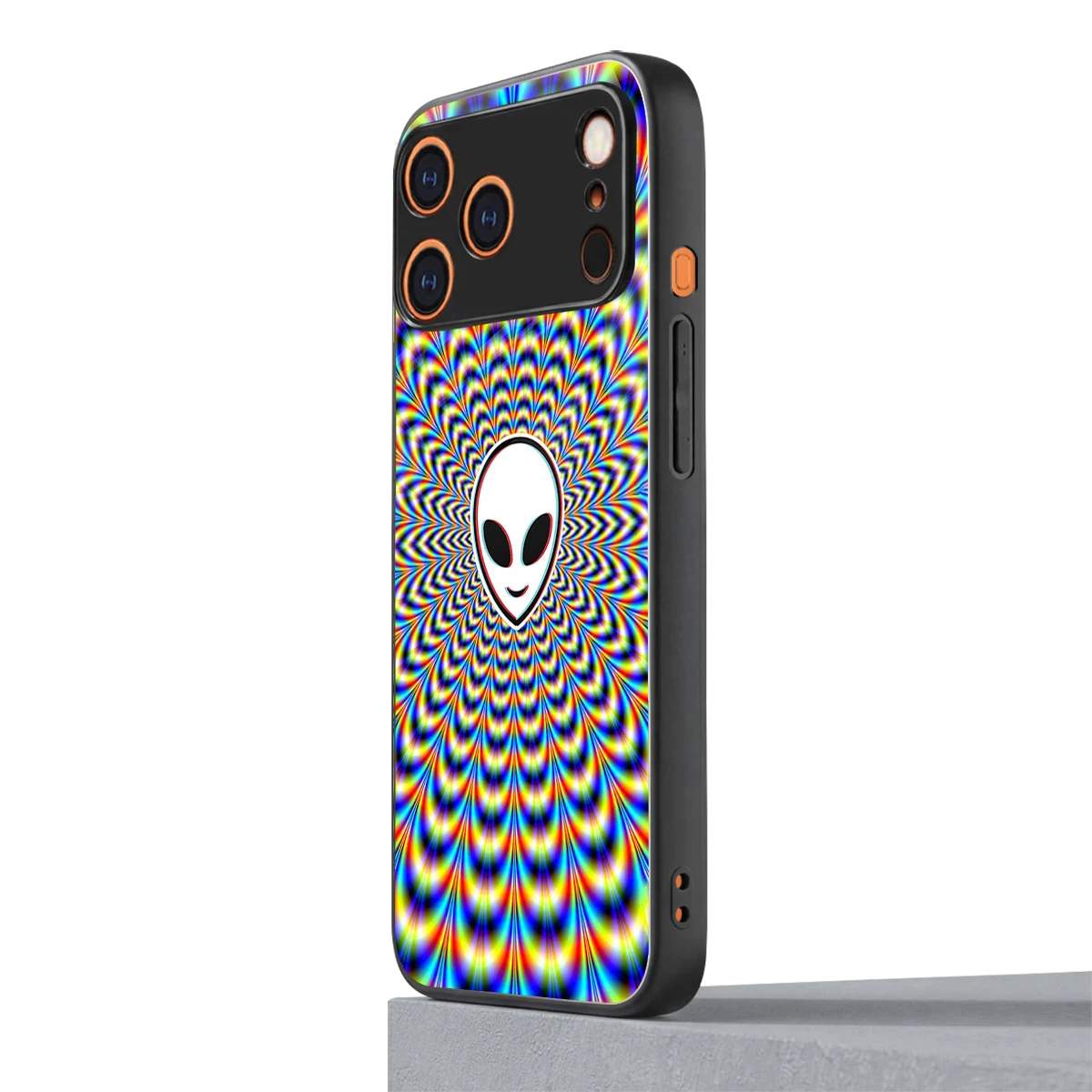 Galactic Vibes iphone 17 pro mobile cover | shockproof glass phone case