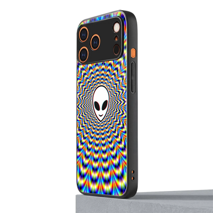 Galactic Vibes iphone 17 pro max mobile cover | shockproof glass phone case