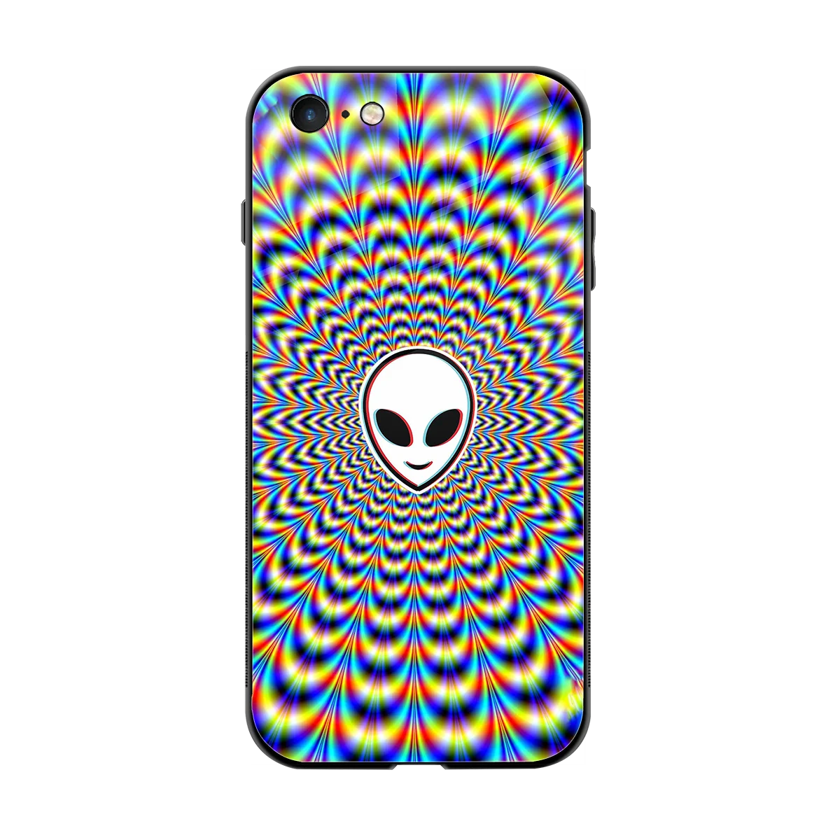 Galactic Vibes back phone cover | glass case for iphone 6