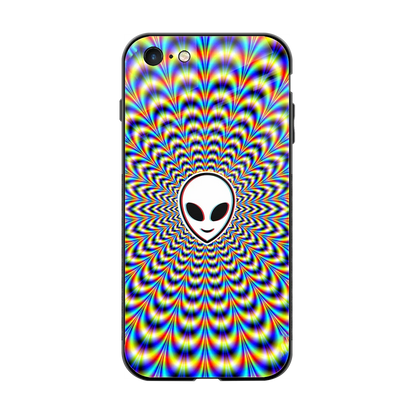 Galactic Vibes back phone cover | glass case for iphone 6s