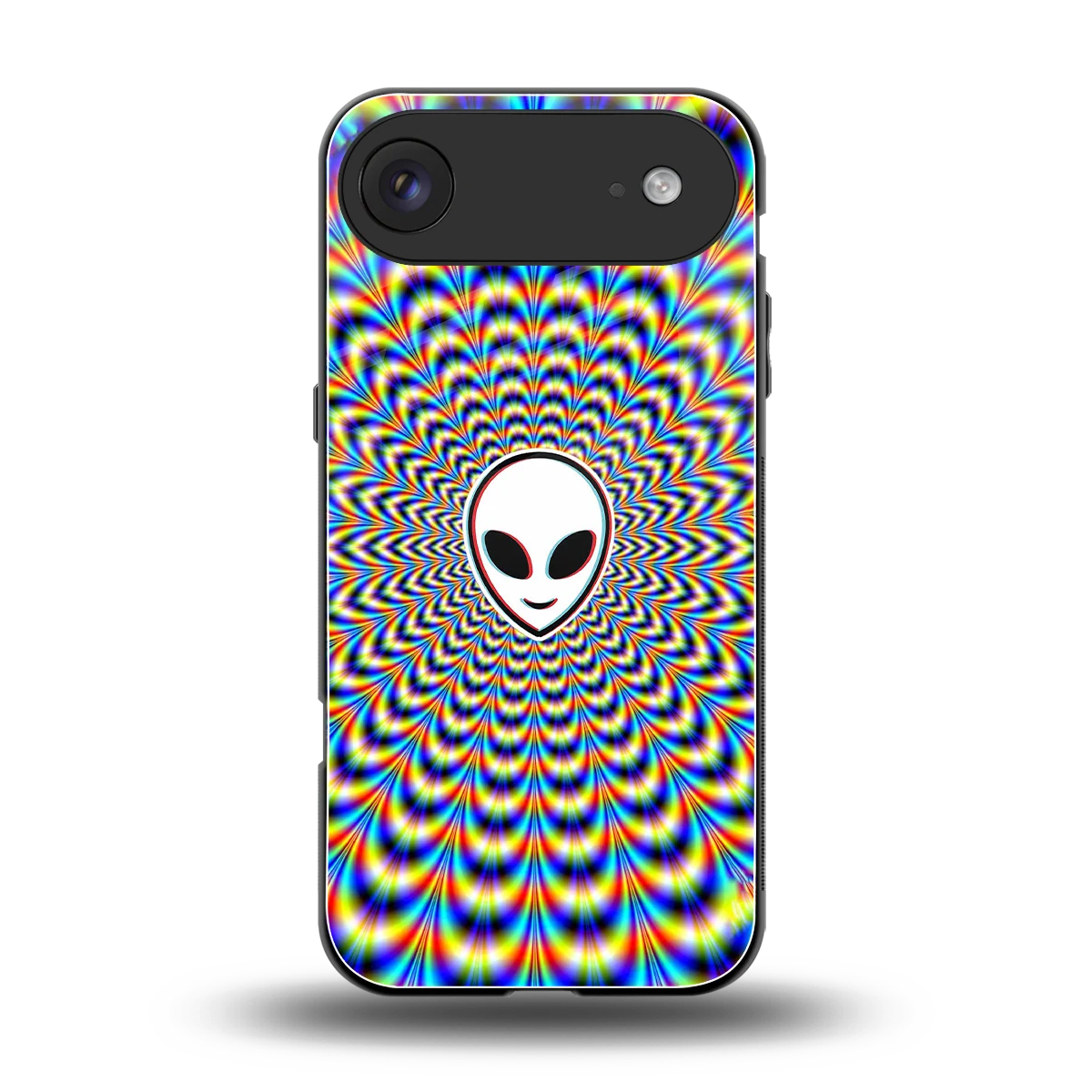 Galactic Vibes back phone cover | glass case for iphone air