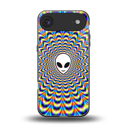 Galactic Vibes back phone cover | glass case for iphone air
