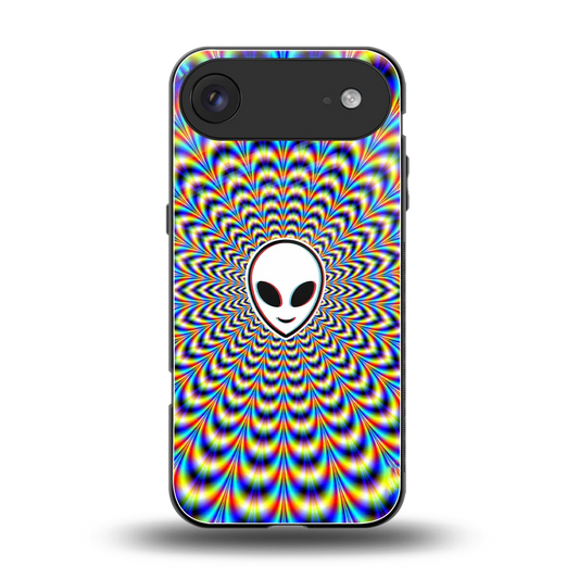 Galactic Vibes back phone cover | glass case for iphone air