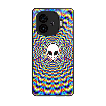 Galactic Vibes back phone cover | glass case for iqoo neo 10r 5g