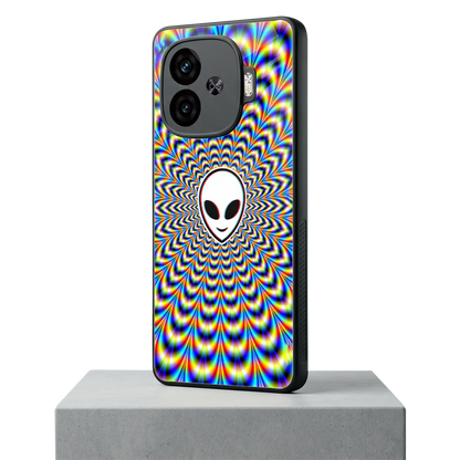 Galactic Vibes iqoo neo 10r 5g mobile cover | shockproof glass phone case