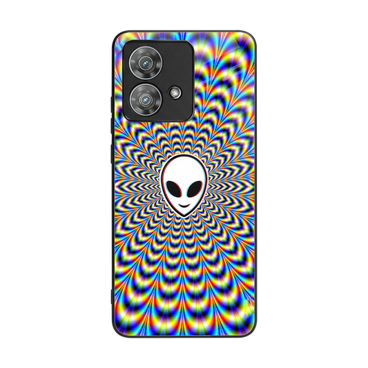 Galactic Vibes back phone cover | glass case for motorola edge 40 neo 5g