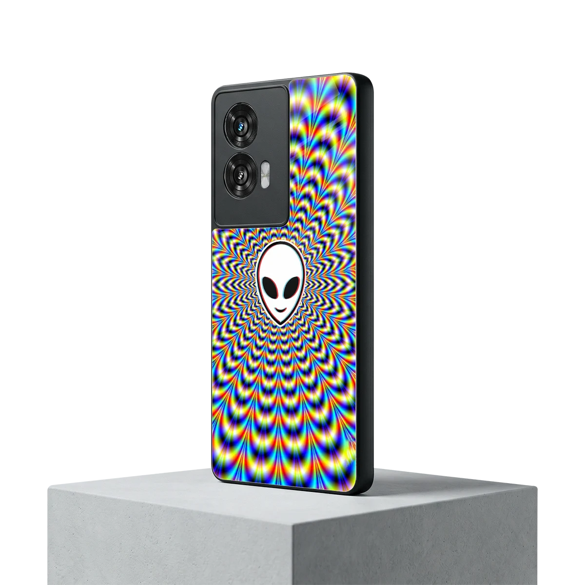 Galactic Vibes motorola edge 50 fusion mobile cover | shockproof glass phone case