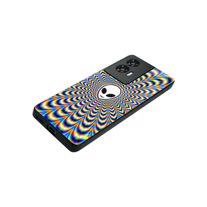 Galactic Vibes stylish phone case for motorola edge 50 fusion | glossy glass and slim fit