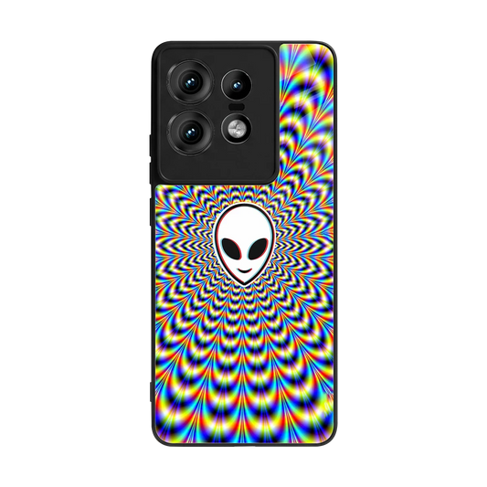 Galactic Vibes back phone cover | glass case for motorola edge 50 pro