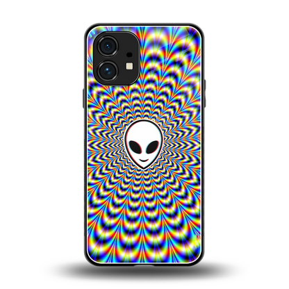 Galactic Vibes back phone cover | glass case for nothing phone 1