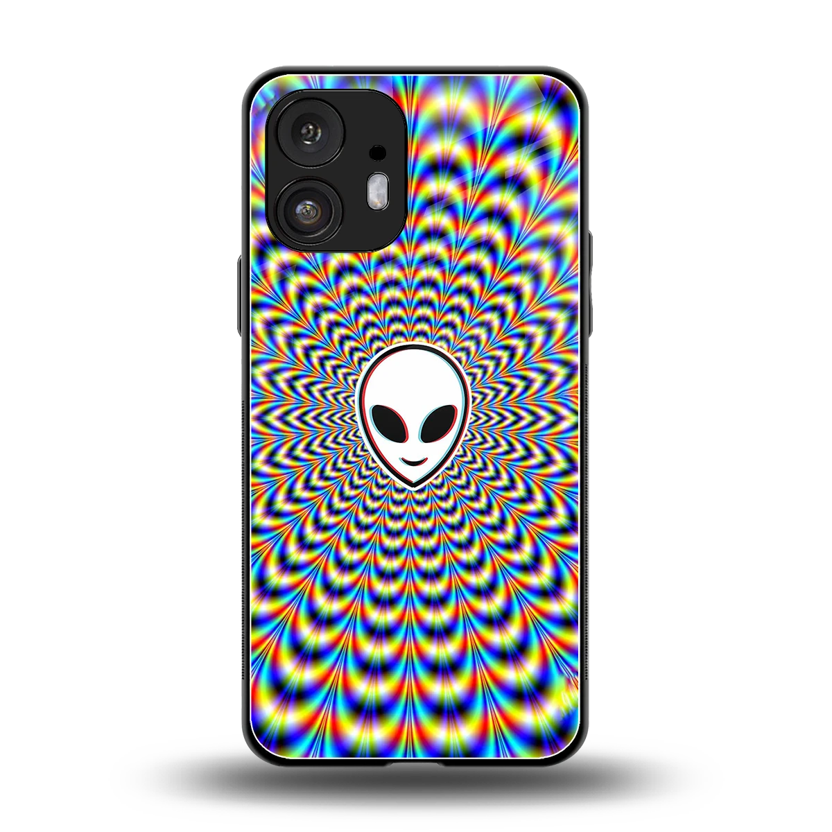Galactic Vibes back phone cover | glass case for nothing phone 2