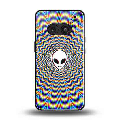 Galactic Vibes back phone cover | glass case for nothing phone 2a