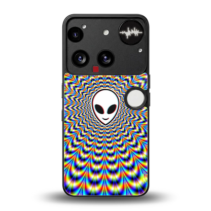 Galactic Vibes back phone cover | glass case for nothing phone 3