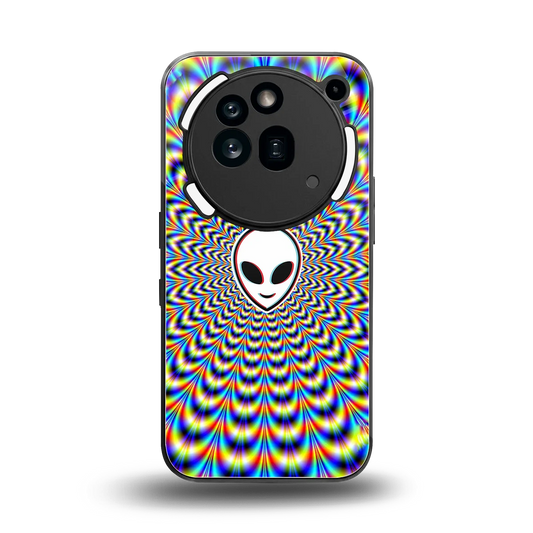 Galactic Vibes back phone cover | glass case for nothing phone 3a pro