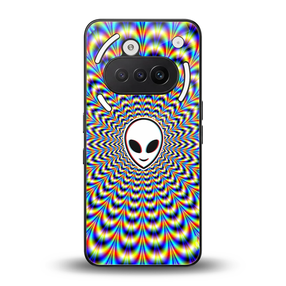 Galactic Vibes back phone cover | glass case for nothing phone 3a