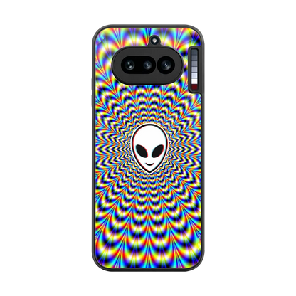 Galactic Vibes back phone cover | glass case for nothing phone 4a