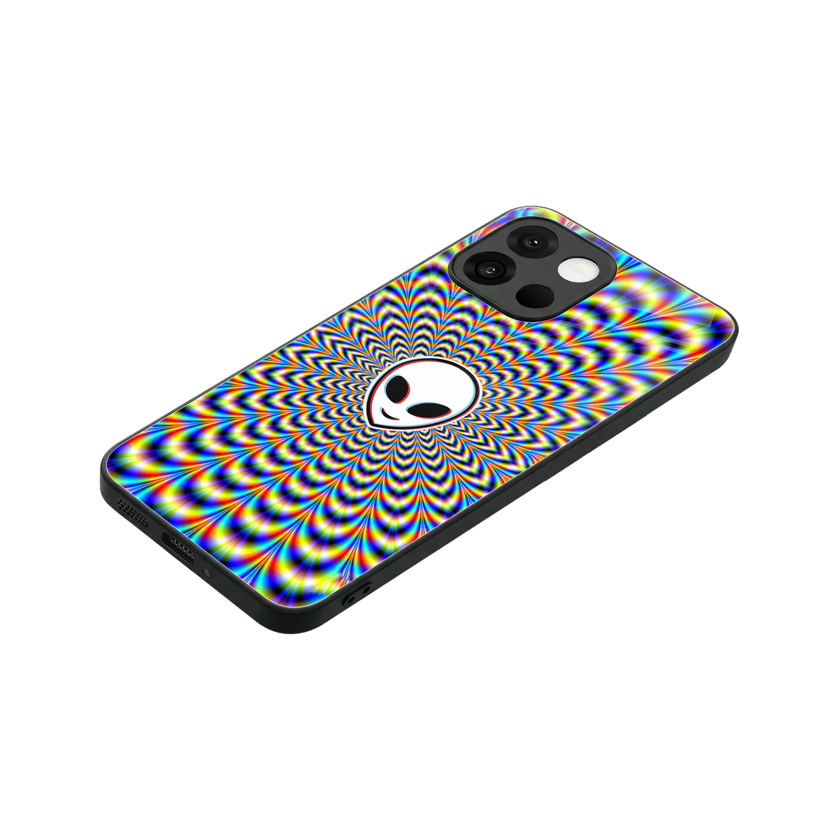 Galactic Vibes stylish phone case for oneplus 13s | glossy glass and slim fit