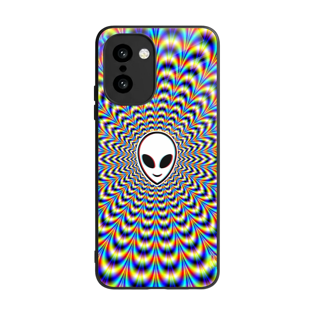 Galactic Vibes back phone cover | glass case for oneplus 15r