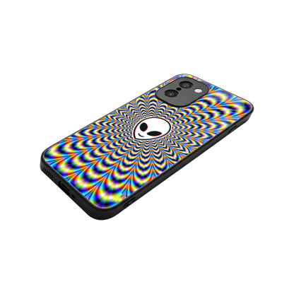 Galactic Vibes stylish phone case for oneplus 15r | glossy glass and slim fit