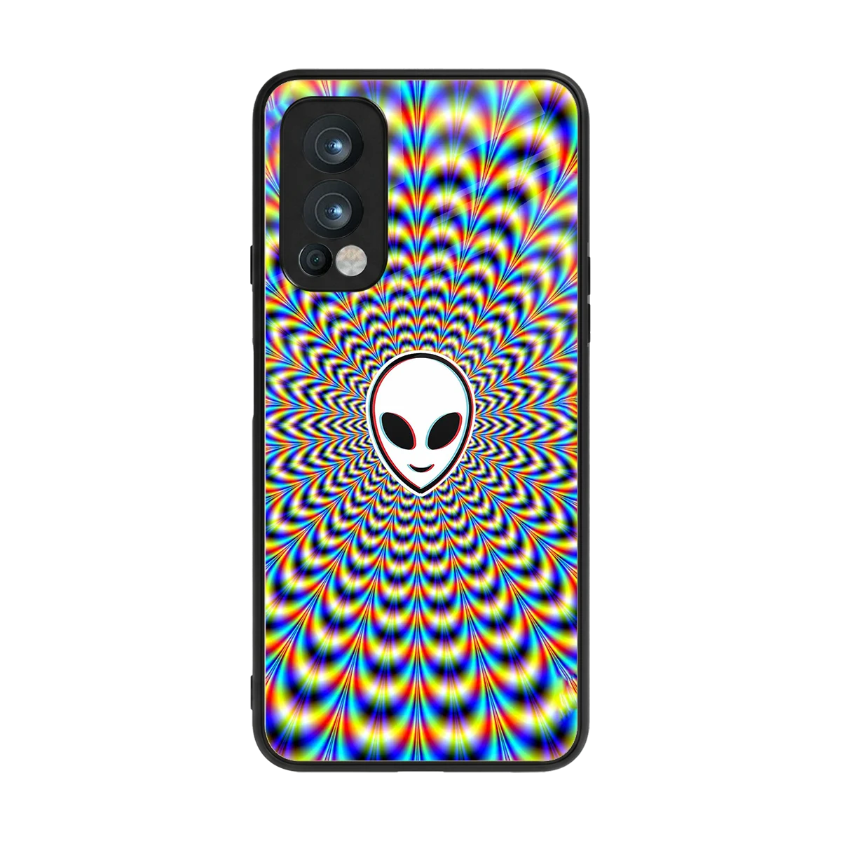Galactic Vibes back phone cover | glass case for oneplus nord 2