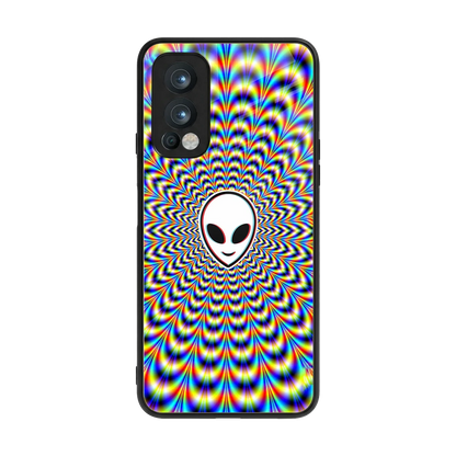 Galactic Vibes back phone cover | glass case for oneplus nord 2