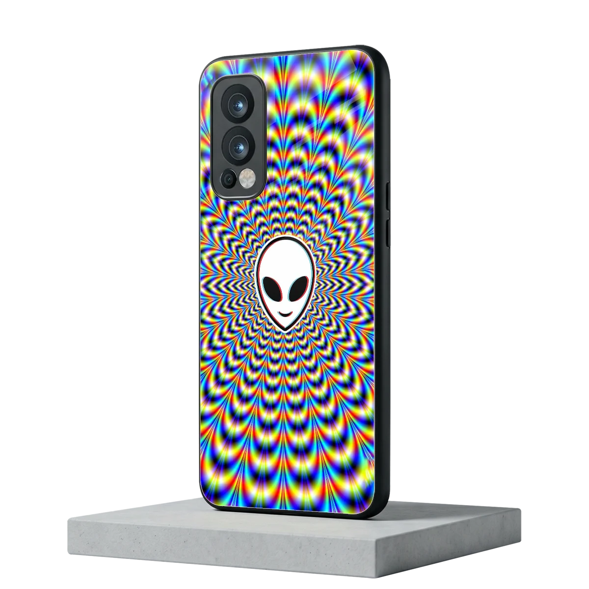 Galactic Vibes oneplus nord 2 mobile cover | shockproof glass phone case