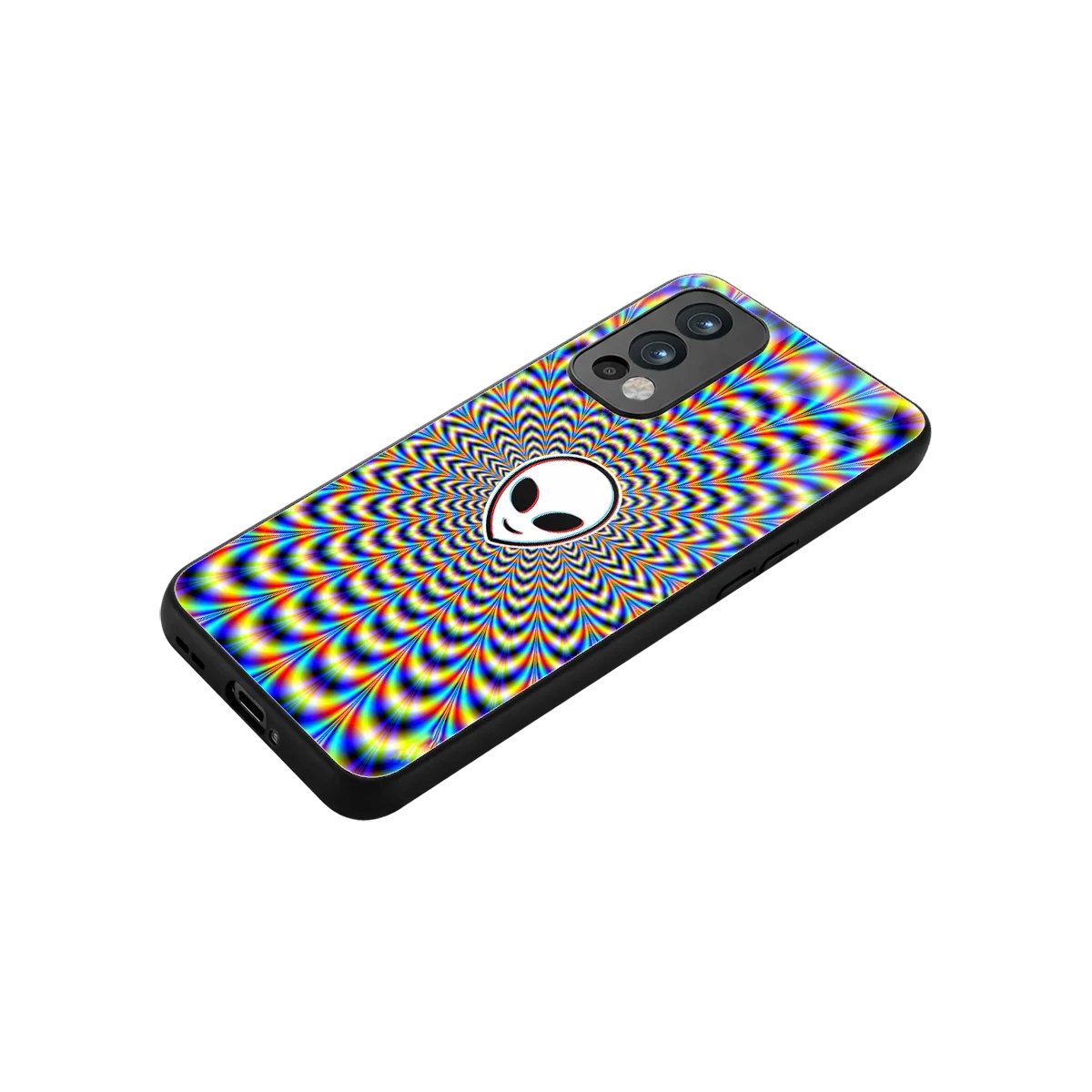 Galactic Vibes stylish phone case for oneplus nord 2 | glossy glass and slim fit