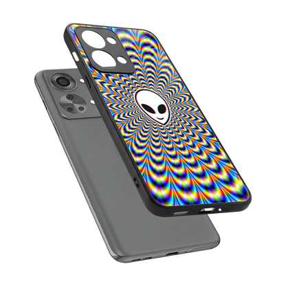 Galactic Vibes sleek oneplus nord 2t cover with tempered glass back and TPU edges