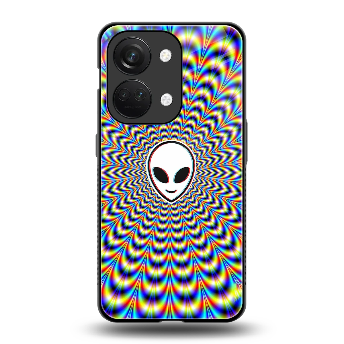 Galactic Vibes back phone cover | glass case for oneplus nord 3