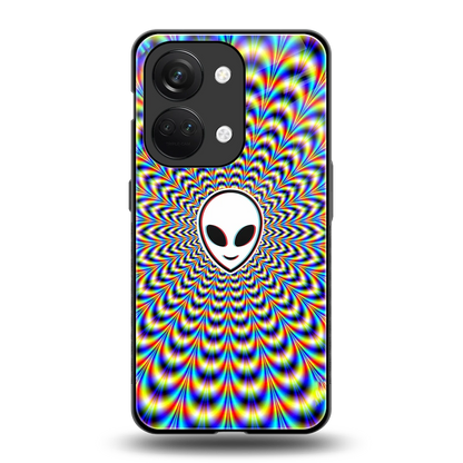 Galactic Vibes back phone cover | glass case for oneplus nord 3