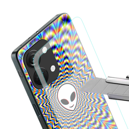 Galactic Vibes stylish phone case for oneplus nord 3 | glossy glass and slim fit