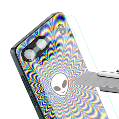 Galactic Vibes stylish phone case for oneplus nord 4 | glossy glass and slim fit