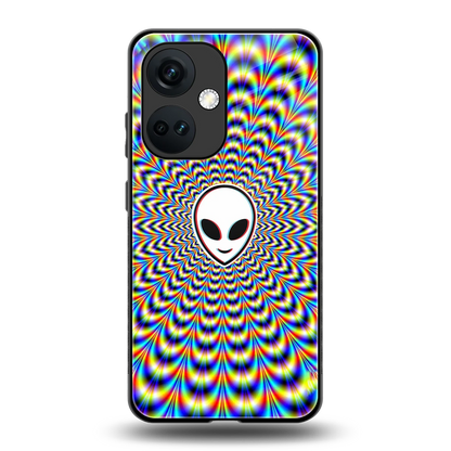 Galactic Vibes back phone cover | glass case for oneplus nord ce 3