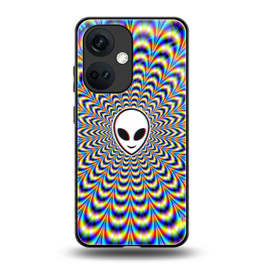 Galactic Vibes back phone cover | glass case for oneplus nord ce 3