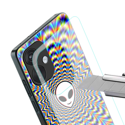 Galactic Vibes stylish phone case for oneplus nord ce 3 | glossy glass and slim fit