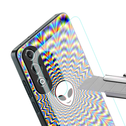 Galactic Vibes stylish phone case for oneplus nord ce 4 | glossy glass and slim fit