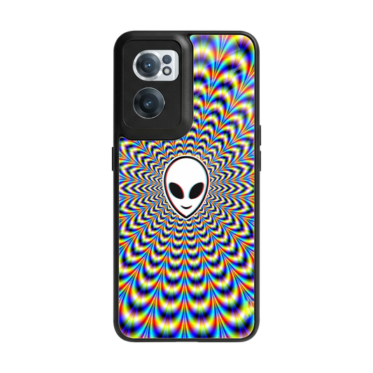 Galactic Vibes back phone cover | glass case for oneplus nord ce 2