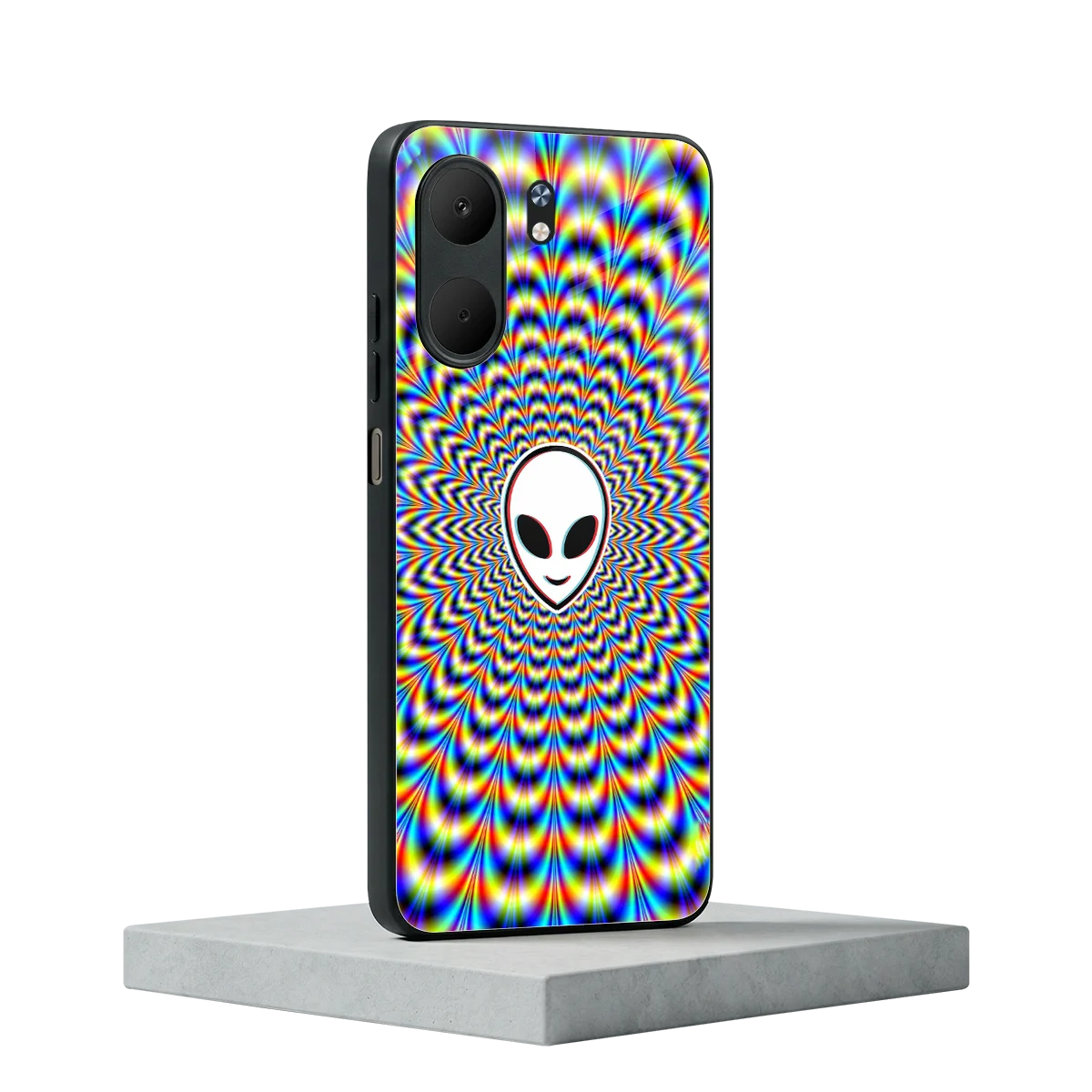 Galactic Vibes oppo a5x 5g mobile cover | shockproof glass phone case
